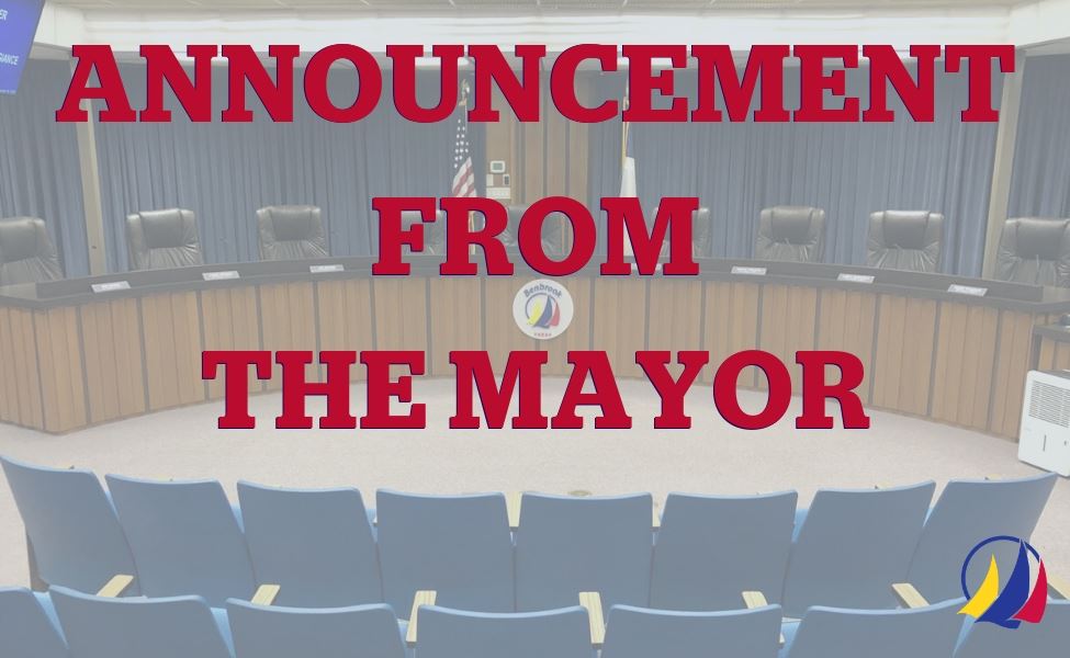 Mayor Announcement