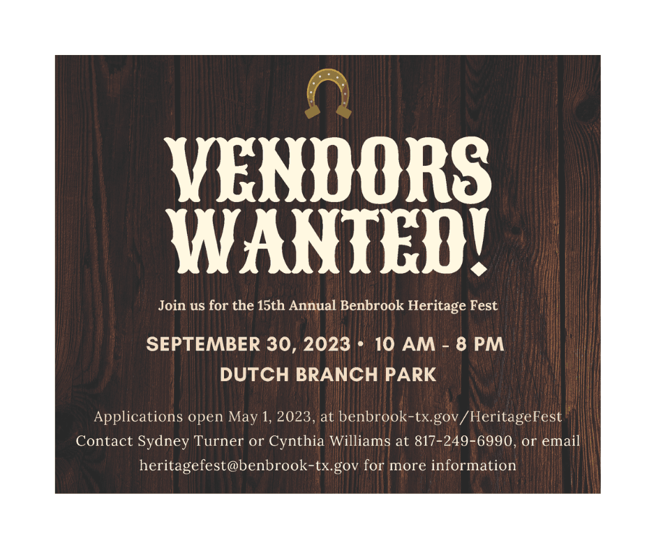 Vendors Wanted