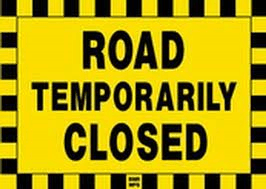 Road Temporarily Closed