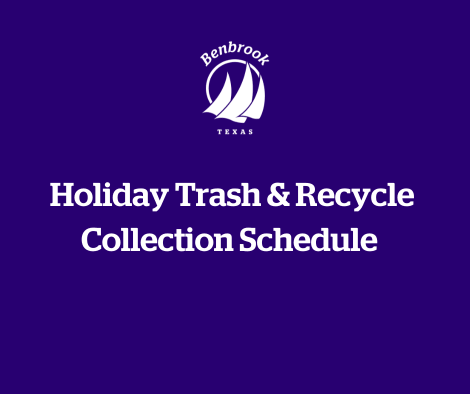 Trash Holiday Schedule - Newsflash  (1)